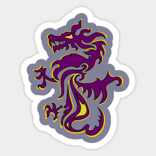 DRAGON OF LUCK Sticker